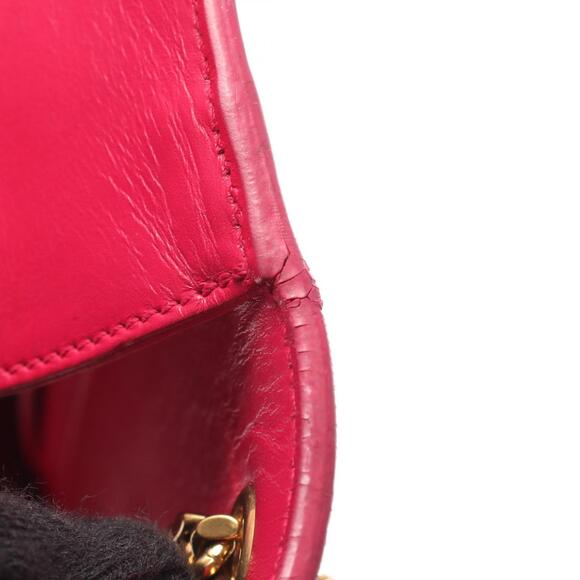 SAINT LAURENT PARIS Kate Monogram Leather Shoulder Bag Pink - Picture 5 of 8